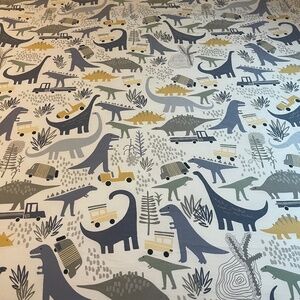 Pottery Barn Kids Dinosaur Sheet Set Queen